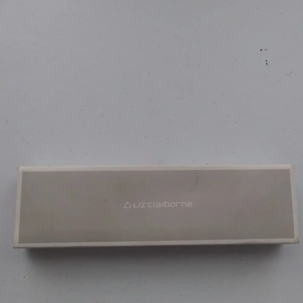 Liz Claiborne Silver Bear Keychain Leather Strap
